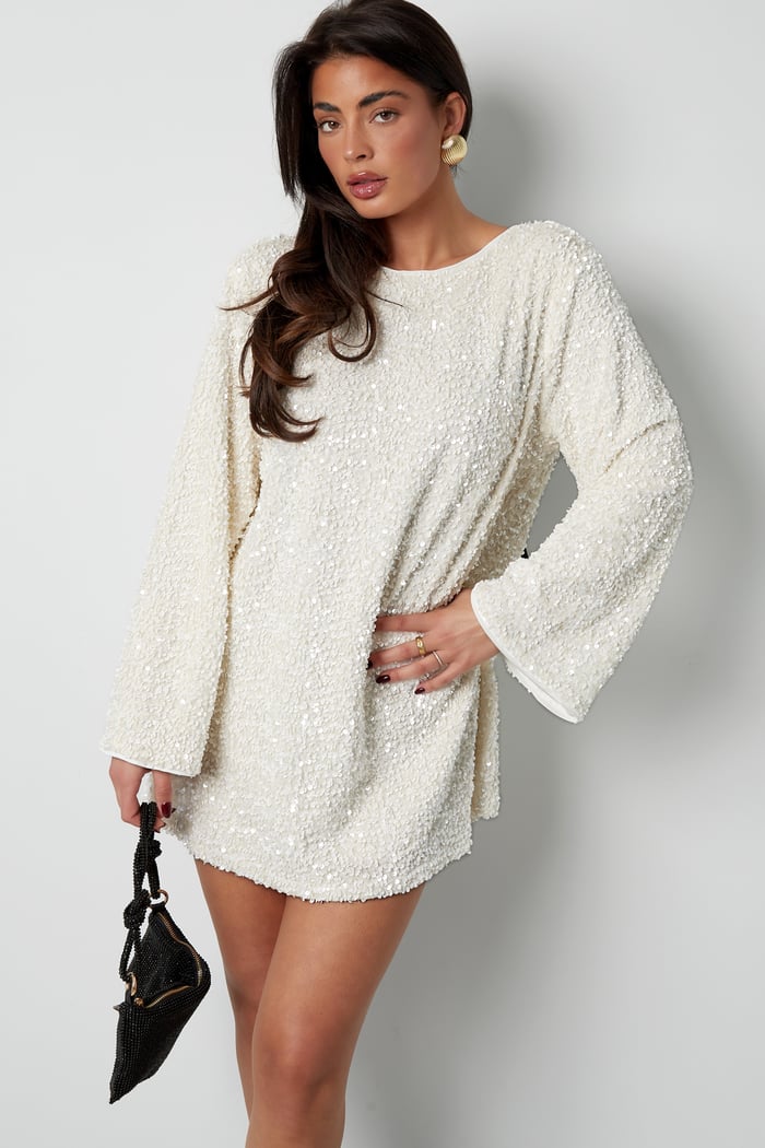 Women's Long Sleeve Wedding Guest Dress with Bow Details | Mini