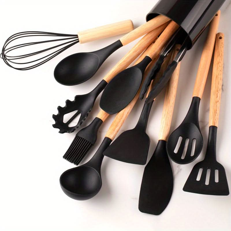12-Piece Kitchen Silicone Set | Heat Resistant & Dishwasher Safe