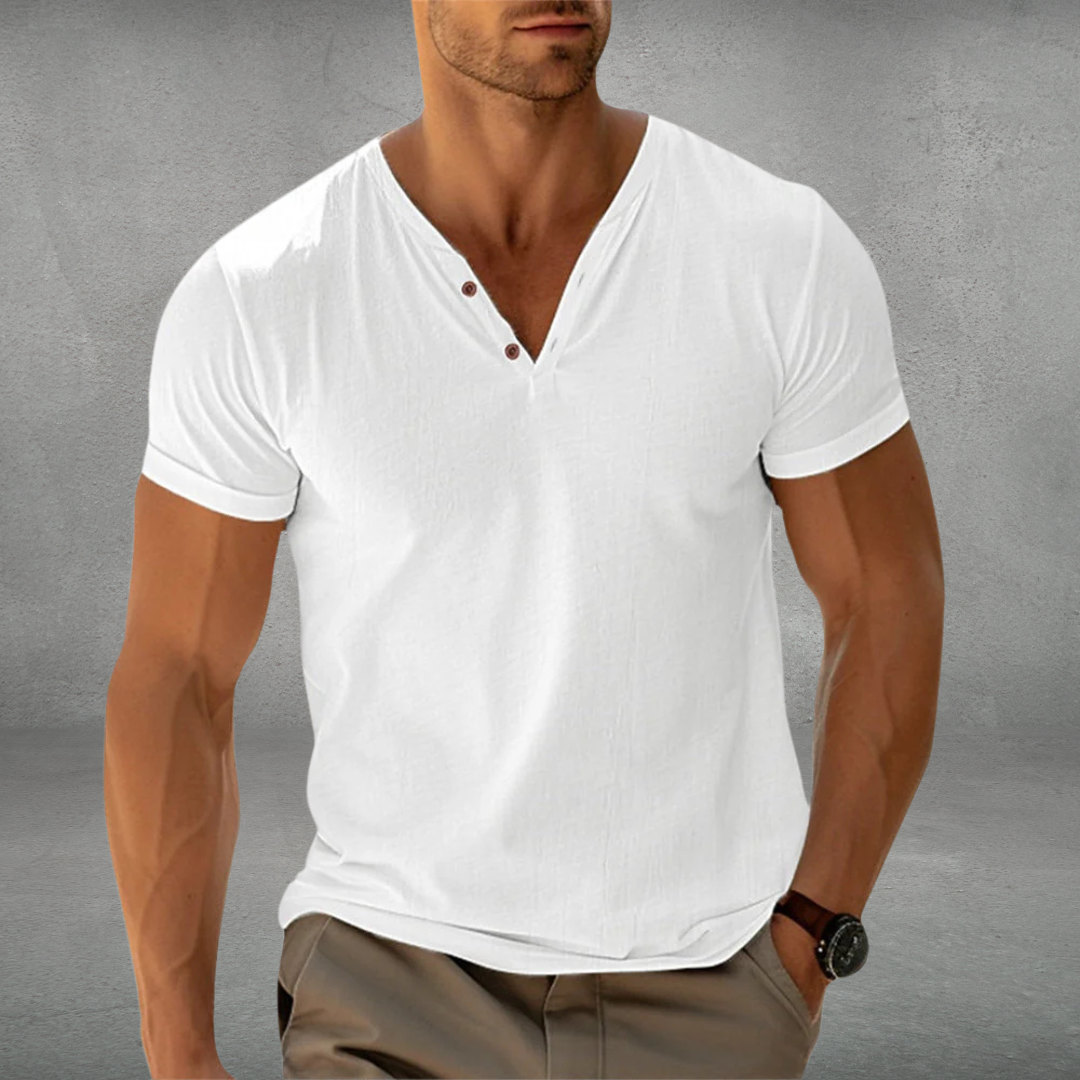 Men's Casual Short Sleeve Polo Shirt | Slim Fit