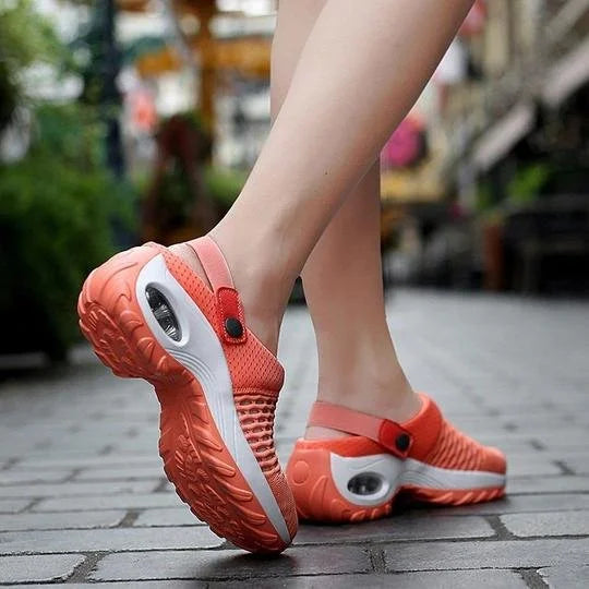 Women's Platform Slip-On Sandals | Walking