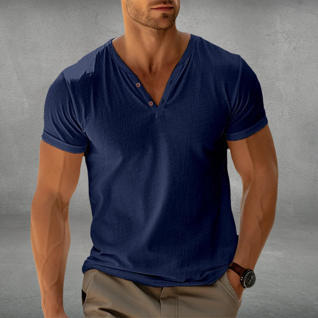 Men's Casual Short Sleeve Polo Shirt | Slim Fit