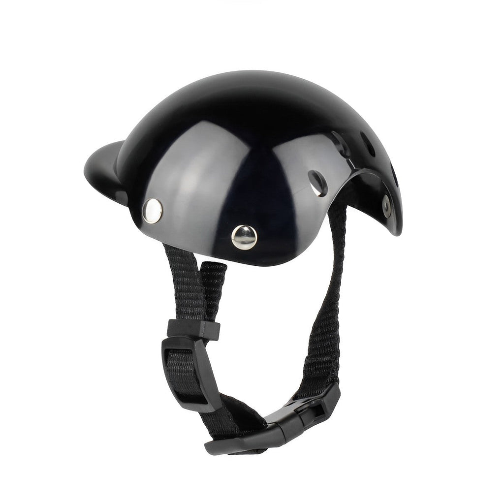 Dog Moto Helmet and Goggles for Safe Fit Riding