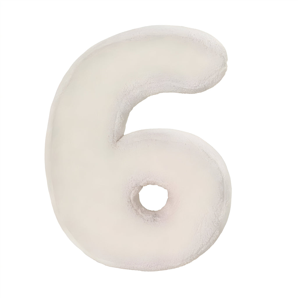 Customizable Plush Letter Cushion - Soft Decorative Accent for Sofa or Kids' Room
