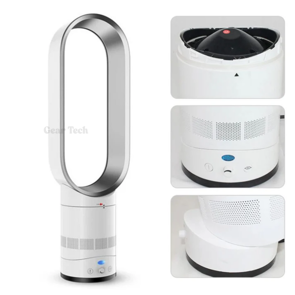 16-Inch Bladeless Fan with Remote - UK Designed