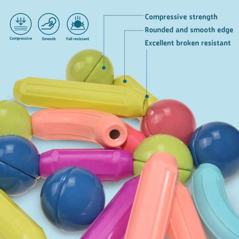 Magnetic Creative Sticks for Imaginative Building