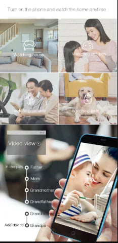 1080P WiFi Security Camera with Night Vision