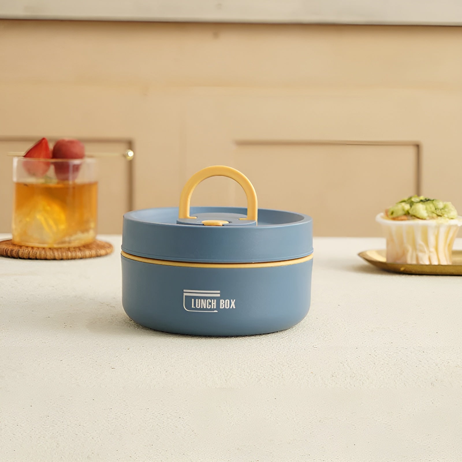 Insulated Lunch Box with Multi-Layer Compartments & Leak-Proof Design | Comes with Carry Bag