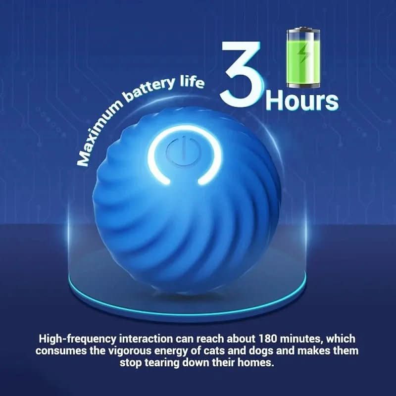 Smart Play Ball with Automatic Movement for Active Dogs