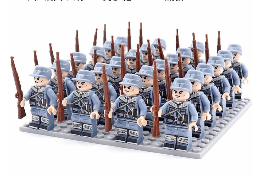 21-Piece Figure Building Set for Kids & Collectors