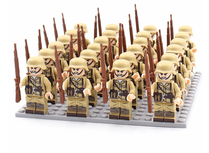 21-Piece Figure Building Set for Kids & Collectors