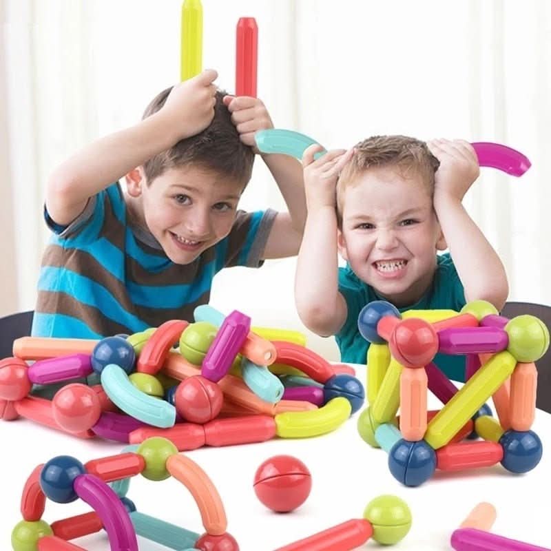 Magnetic Creative Sticks for Imaginative Building