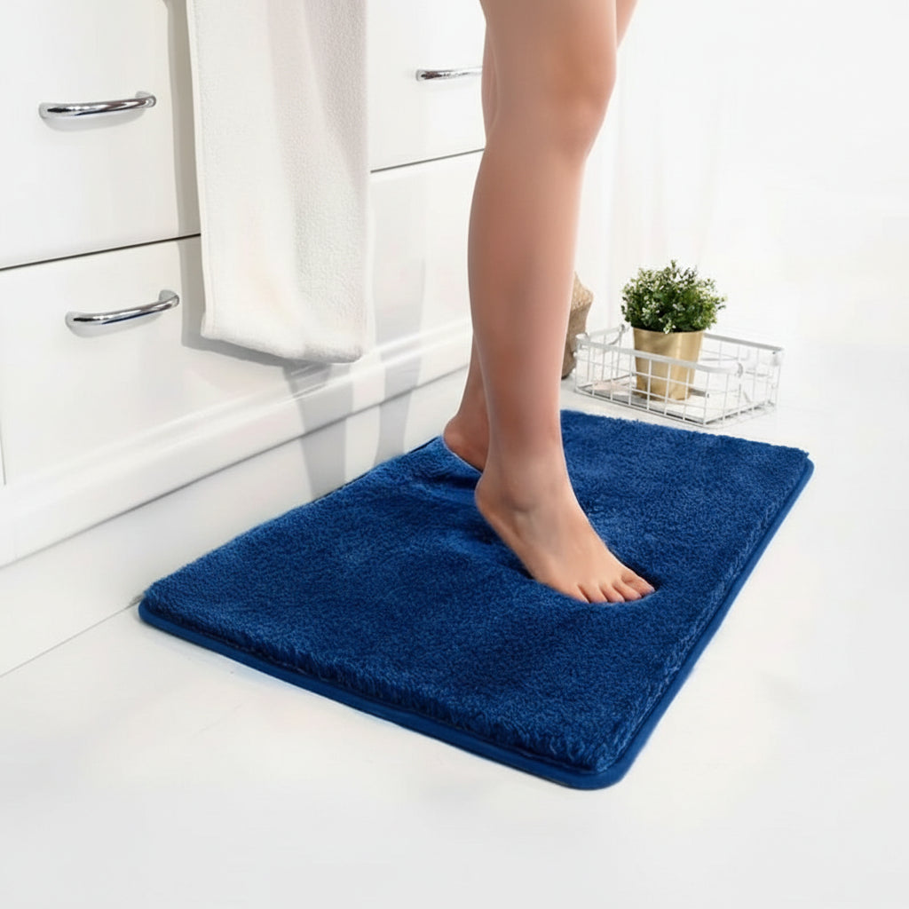Soft, Thick, and Highly Absorbent Bath Mat