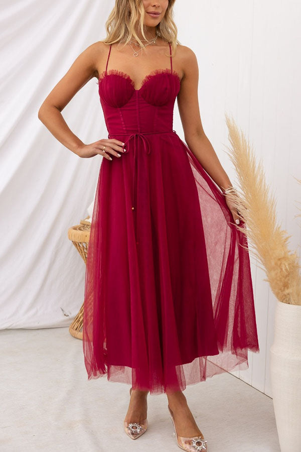 Party Tulle Dress | Midi
