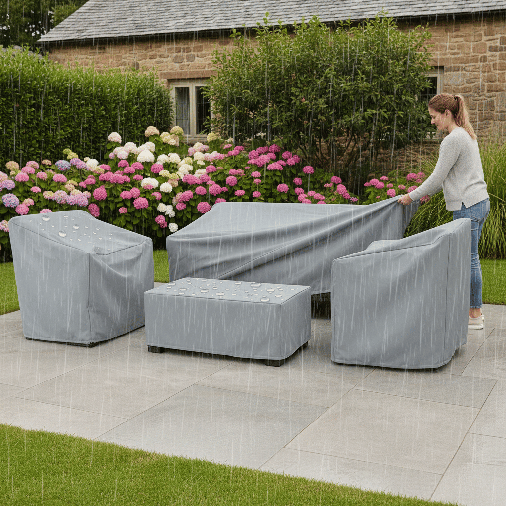 Weather-Resistant Furniture Cover - Year-Round Protection