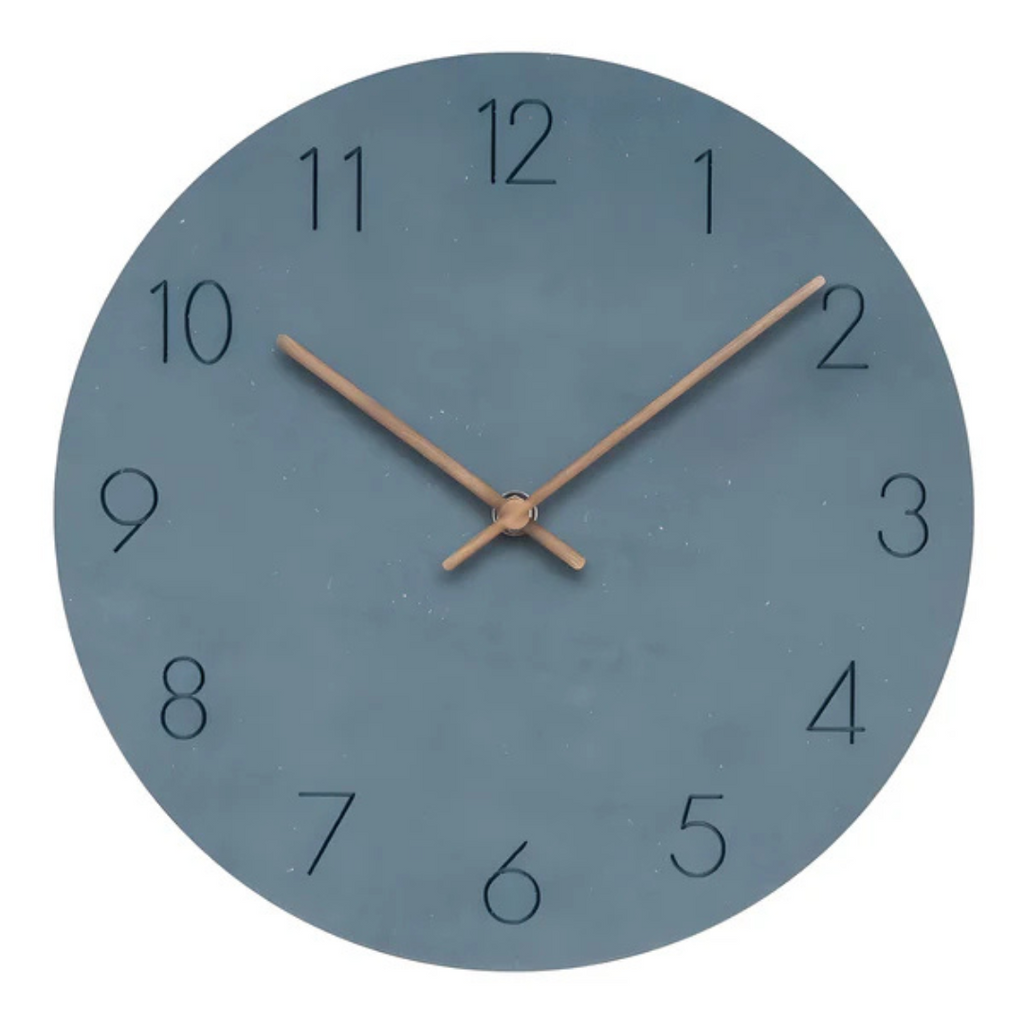Minimalistic Wooden Wall Clock