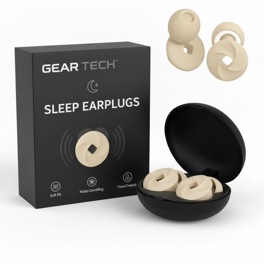 Sleep Ear Plugs with 33 dB Noise Reduction for All-Night Comfort