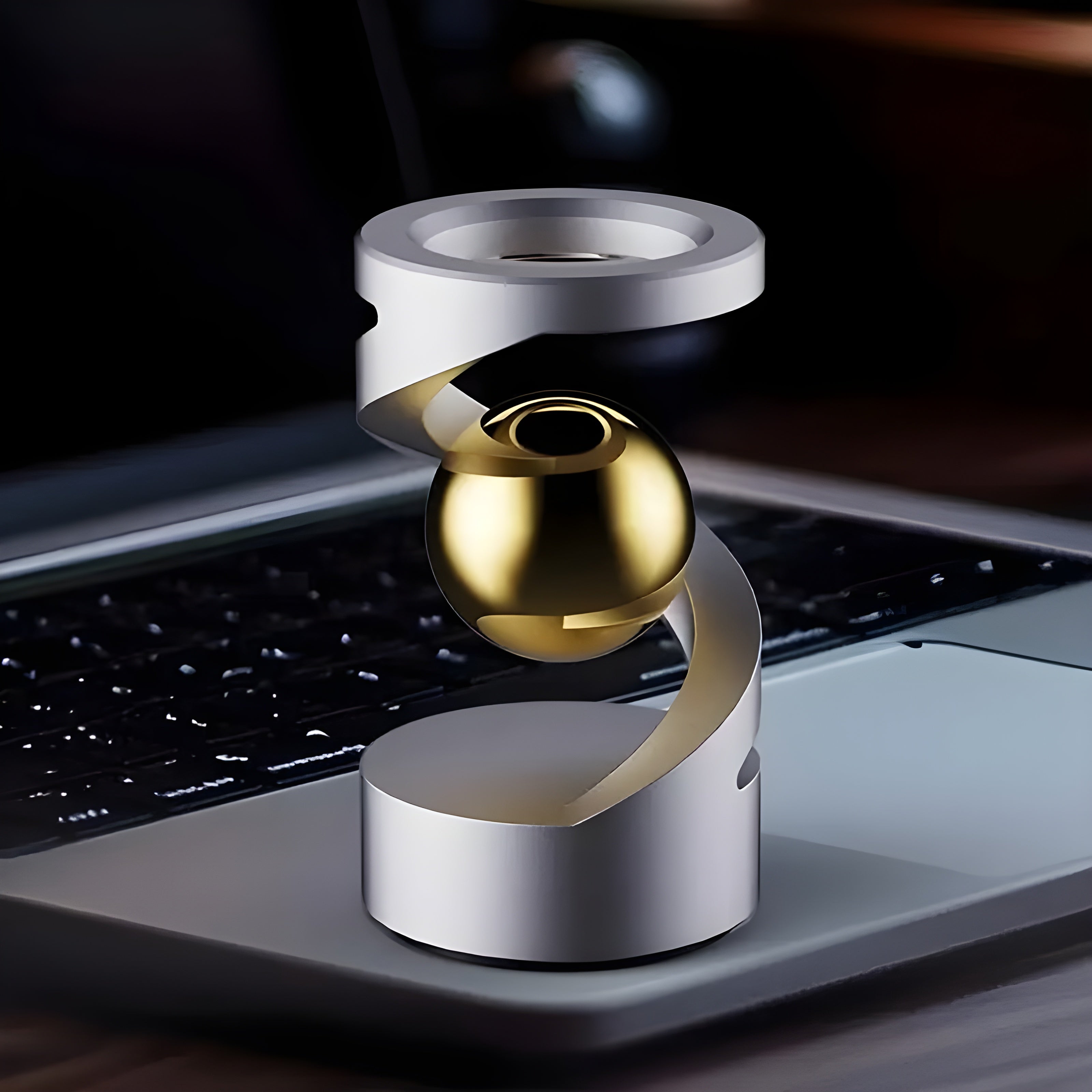 Decorative Metal Gyroscope - Fidget Spinner Toy