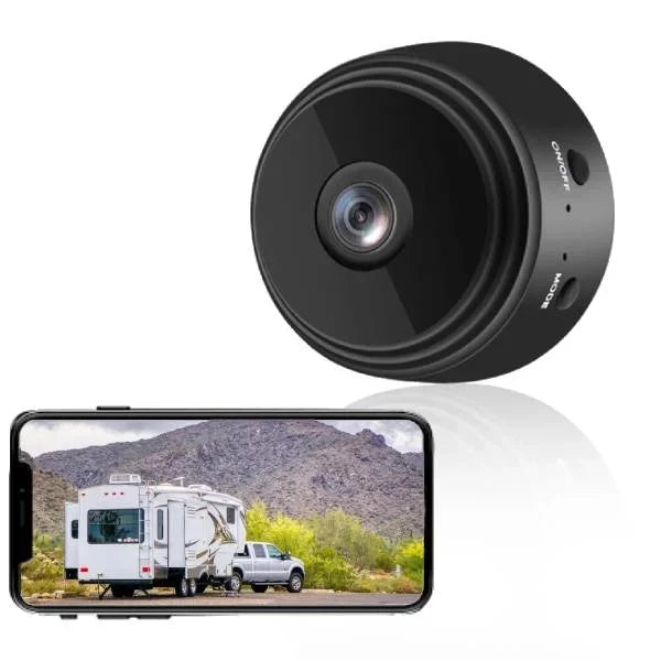 Wireless HD Rearview Camera with Night Vision for Caravans and Trucks