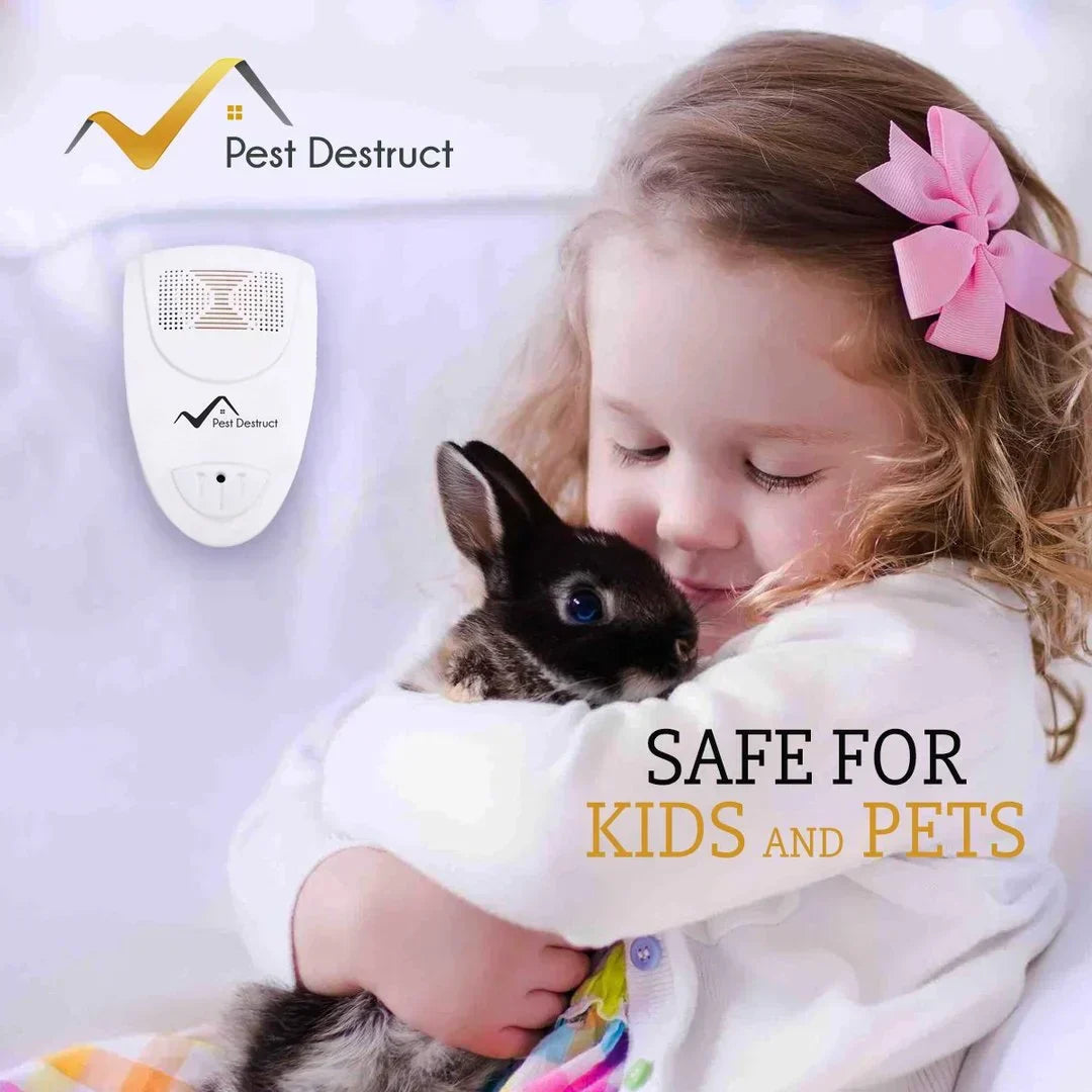 Ultrasonic Bed Bug Repellent - Eliminate Bed Bugs in 48 Hours