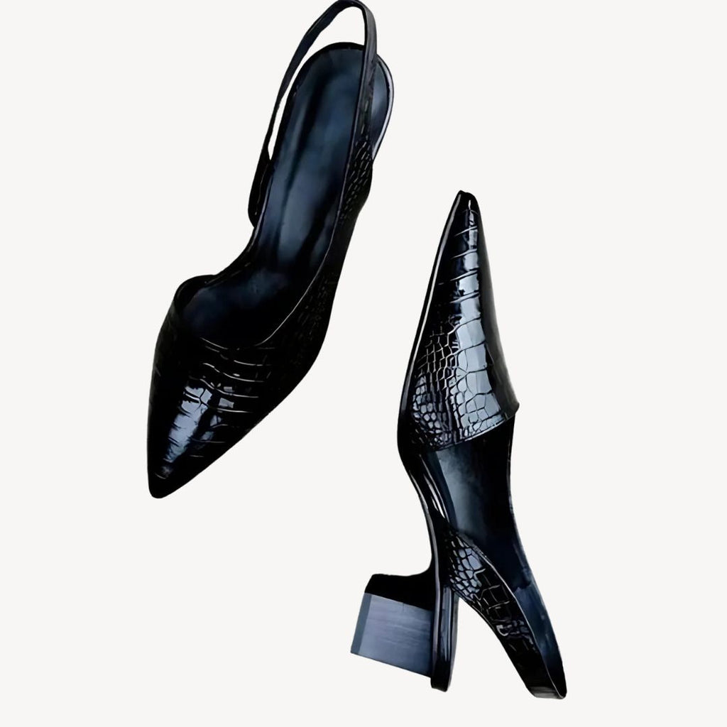 Women's Plaid Heels | Pointed