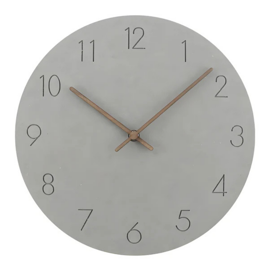 Minimalistic Wooden Wall Clock