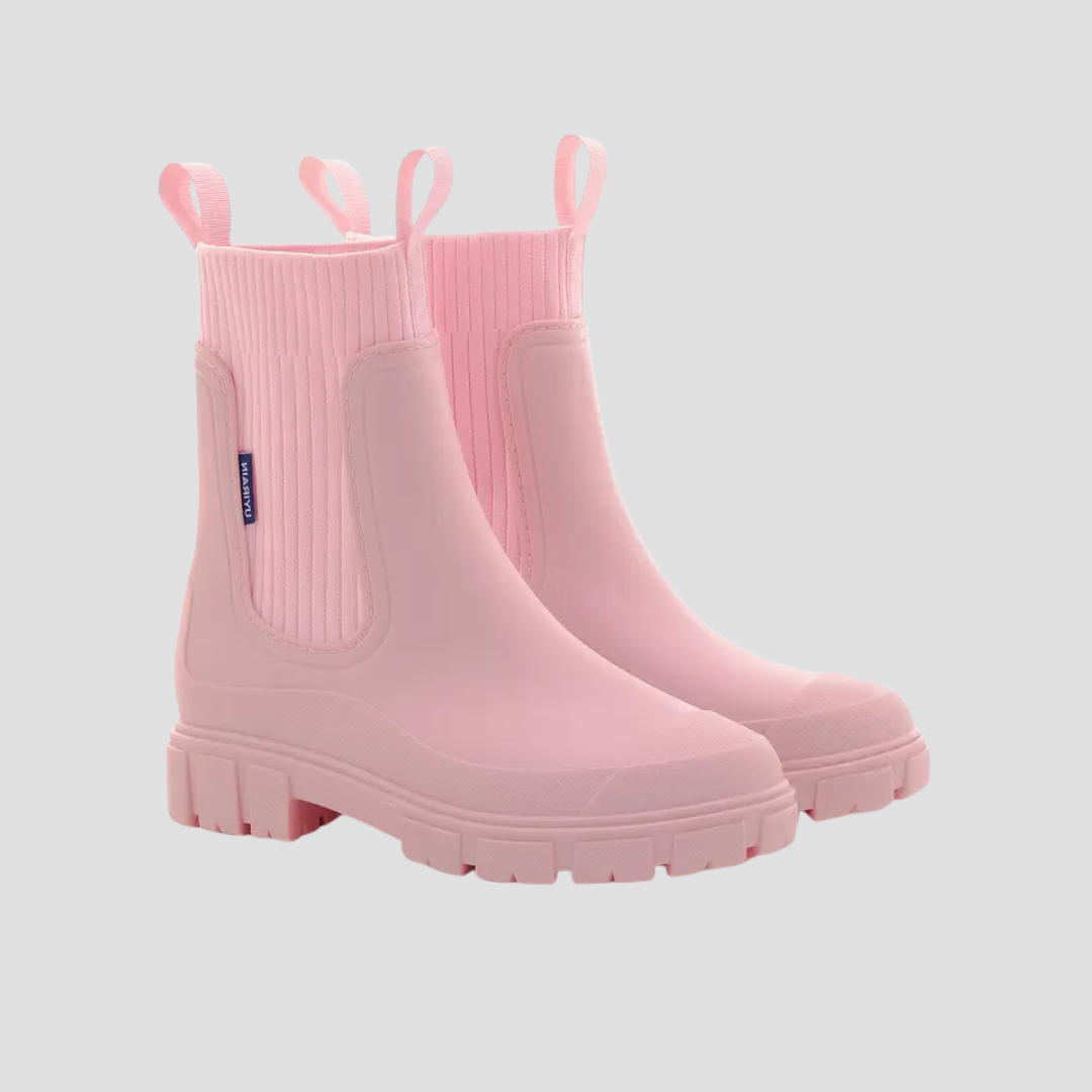 Women's Elastic Band Rainproof Boots | Anti-Slip