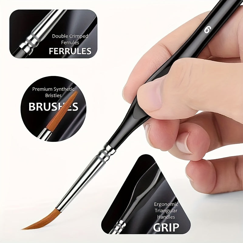 Precision Detail Brush – Perfect for Accurate Painting and Intricate Artwork