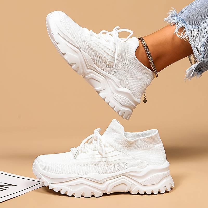 Women's Summer Breathable Sneakers | Platform