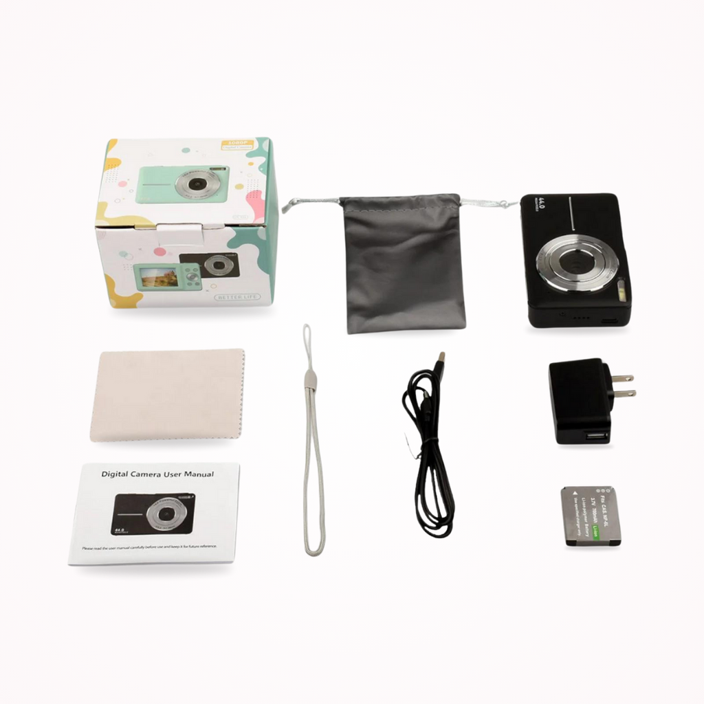Vintage-Inspired Digital Camera - Capture Timeless Moments