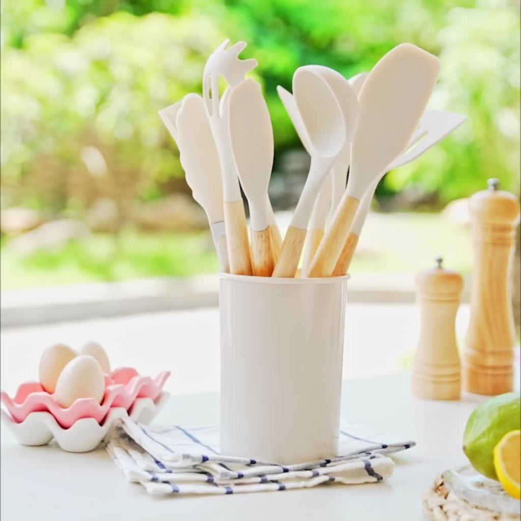 12-Piece Kitchen Silicone Set | Heat Resistant & Dishwasher Safe