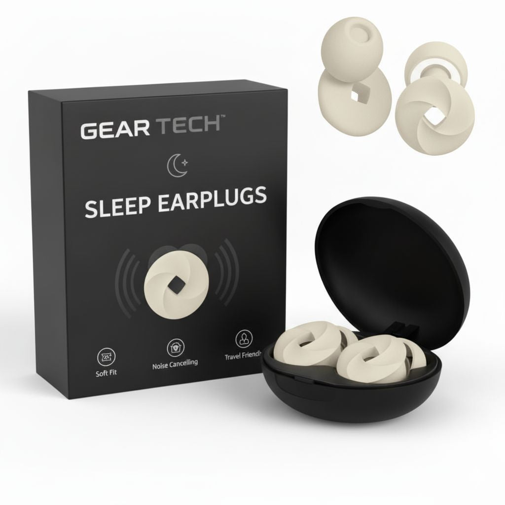 Sleep Ear Plugs with 33 dB Noise Reduction for All-Night Comfort