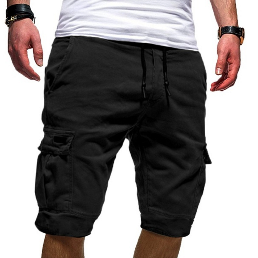 Men's Casual Cargo Shorts with Drawstring | Multiple Pockets