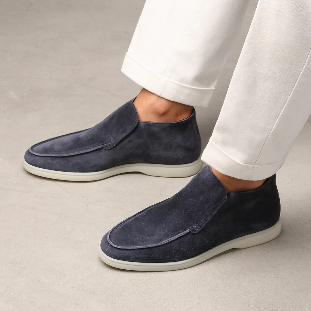 Men's Suede Loafers | Flat