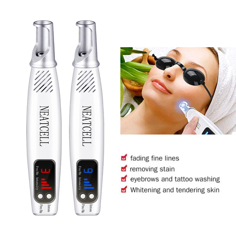 Laser Pen for Tattoo, Mole, and Freckle Removal