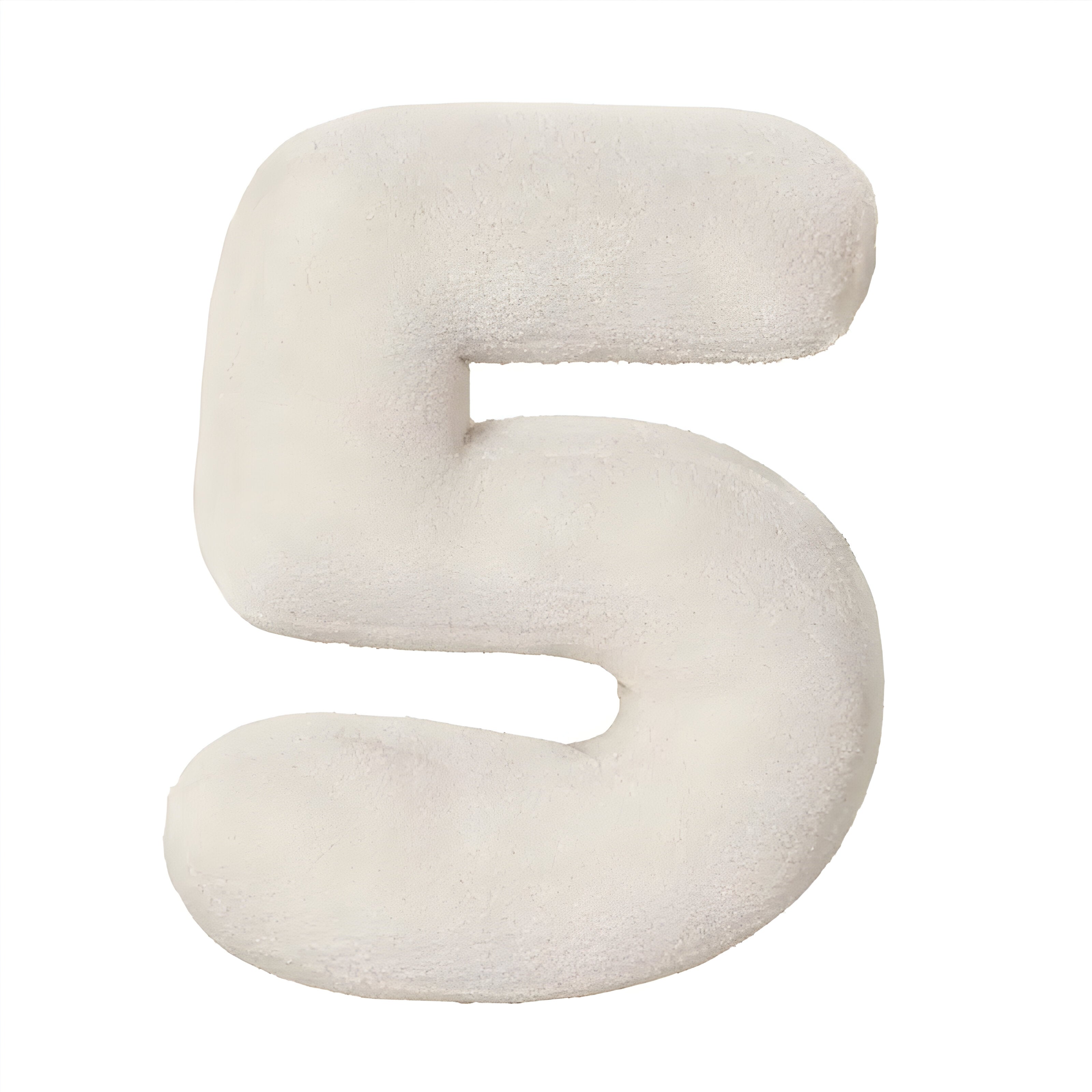 Customizable Plush Letter Cushion - Soft Decorative Accent for Sofa or Kids' Room