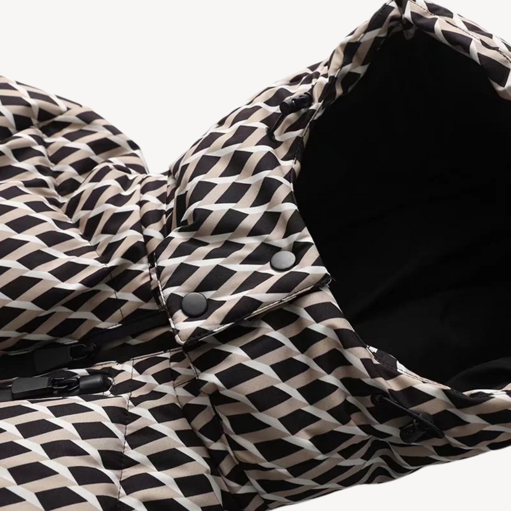 Women's Belted Puffer Jacket | Fluffy