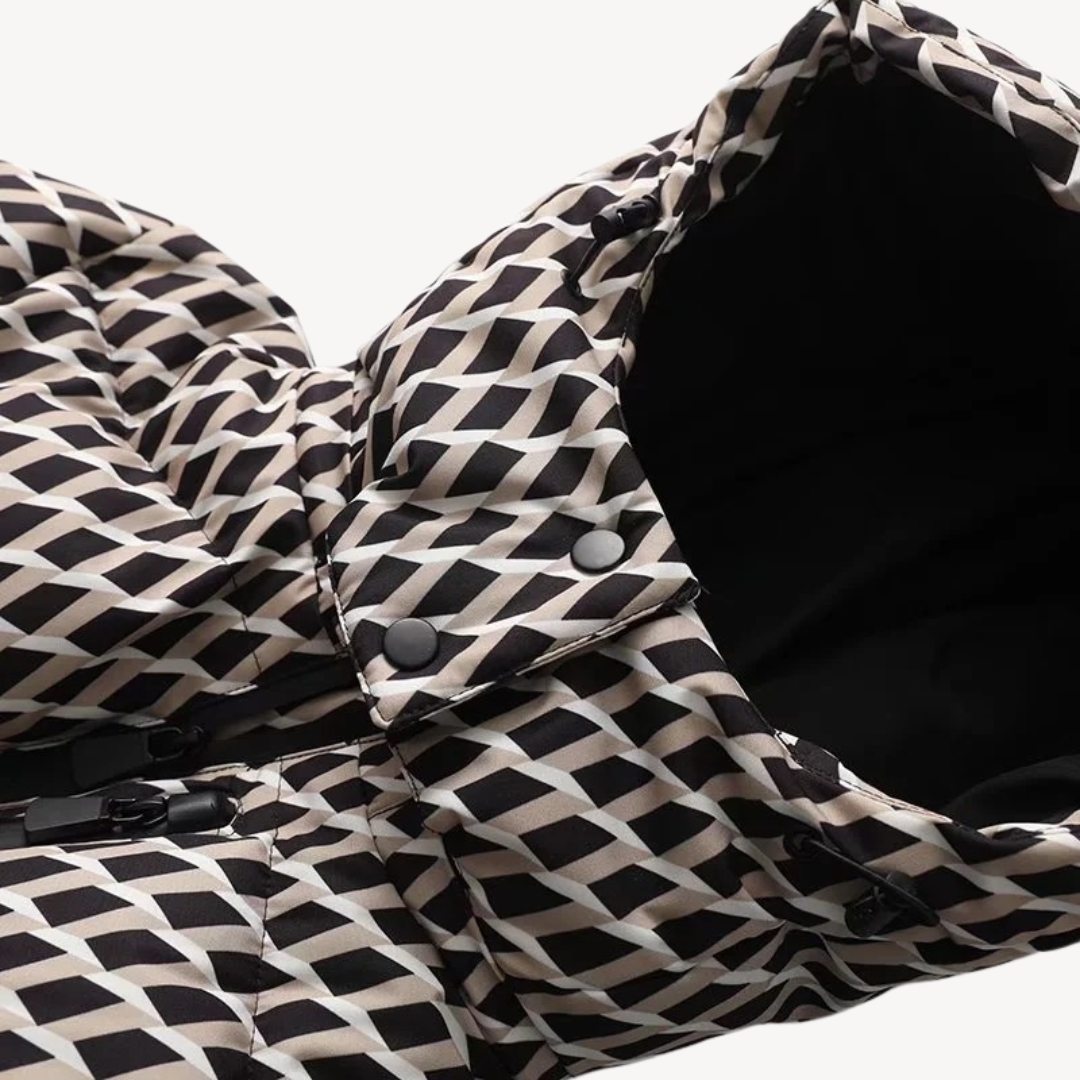 Women's Belted Puffer Jacket | Fluffy