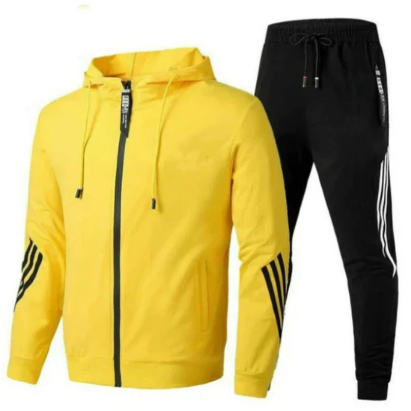 Men's Sporty Jogging Suit | Two-Piece Set