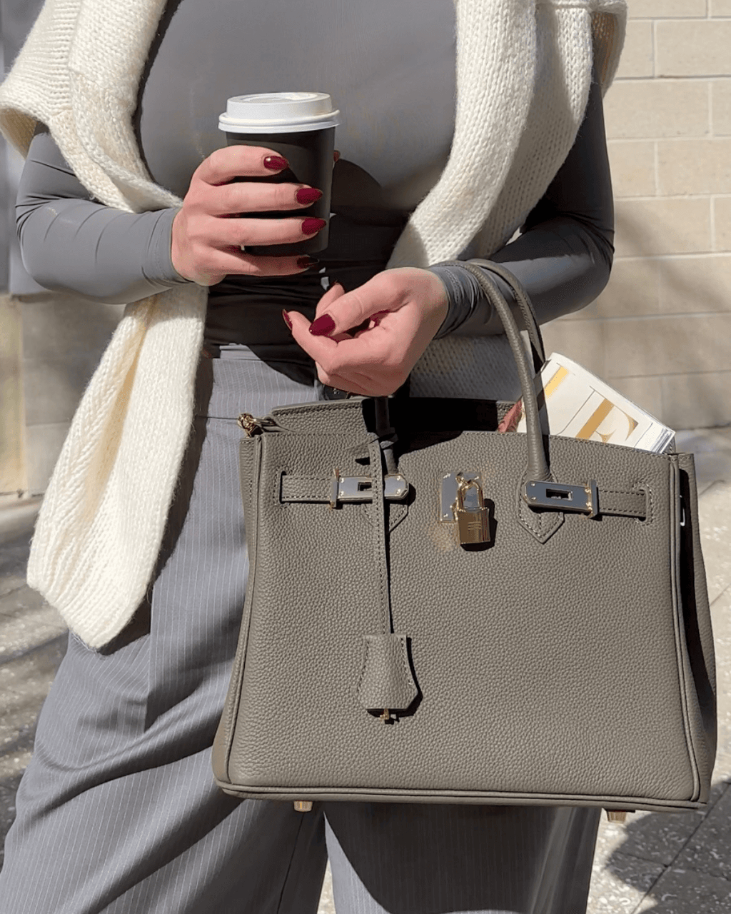 Women’s Leather Handbag | Large