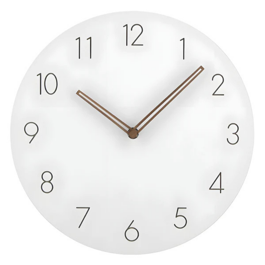 Minimalistic Wooden Wall Clock