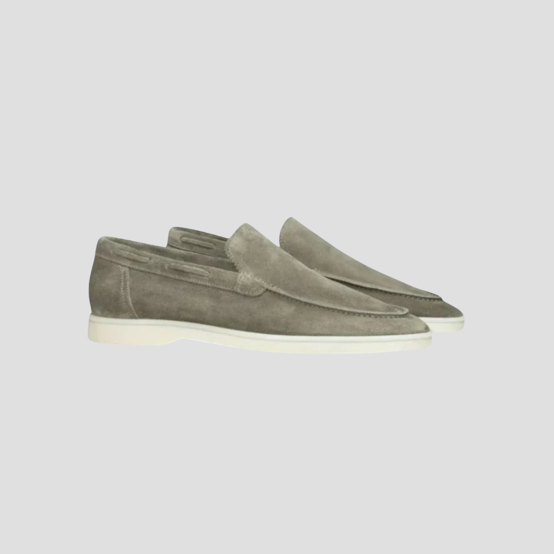 Men's Suede Loafers | Flat