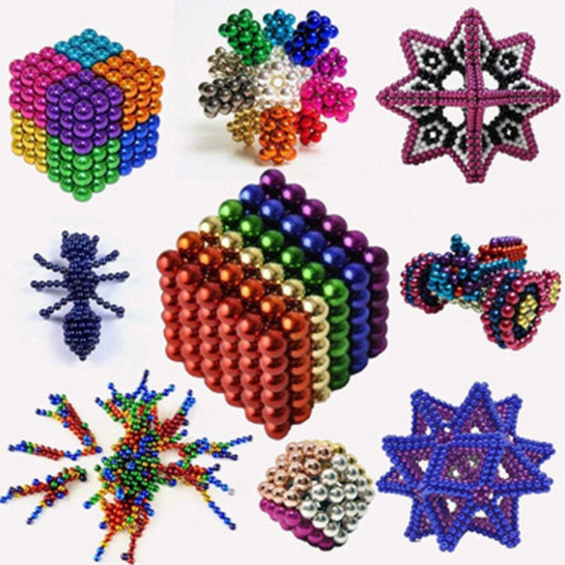 Magnetic Building Toys - Small Magnetic Balls for Creative Construction