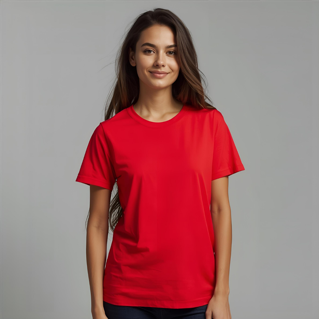 EVA | Relaxed Red T-Shirt