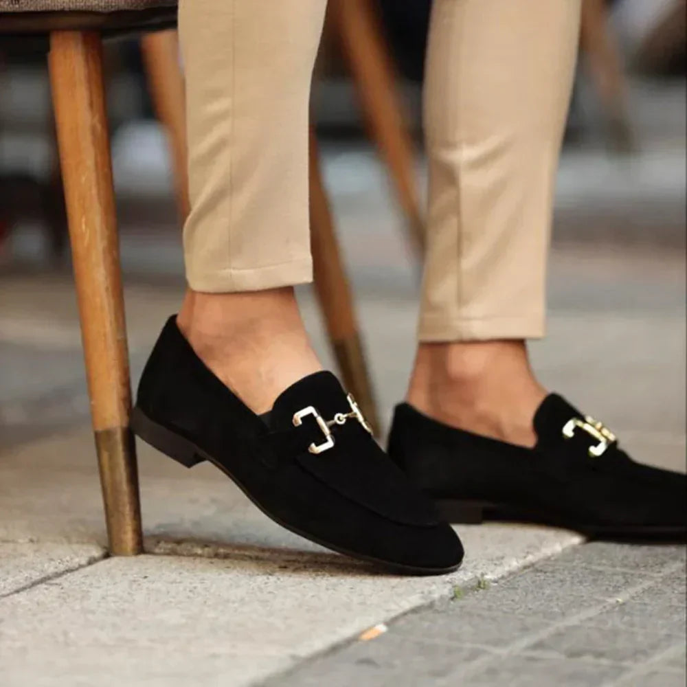 Men's British Style Loafers | Frosted