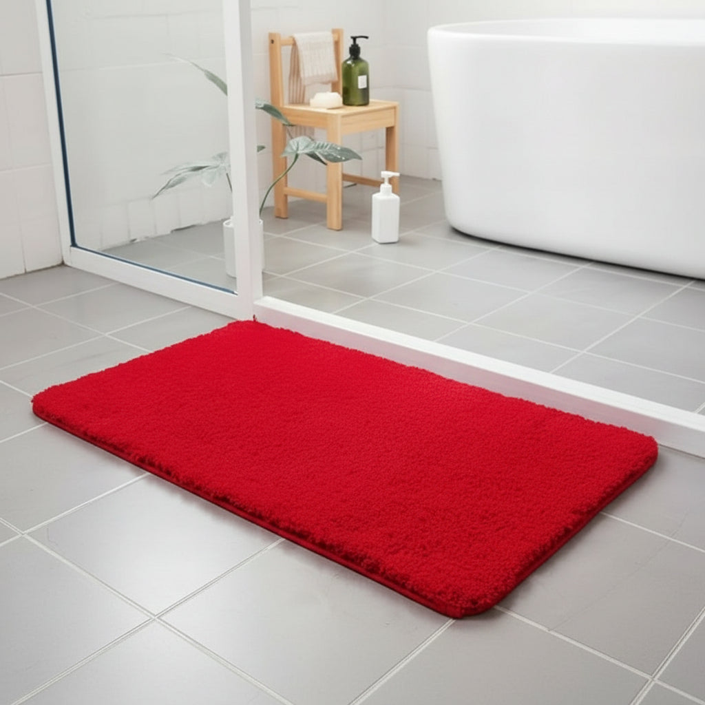 Soft, Thick, and Highly Absorbent Bath Mat