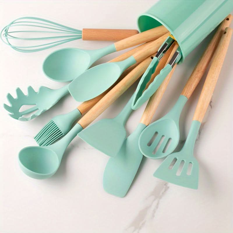 12-Piece Kitchen Silicone Set | Heat Resistant & Dishwasher Safe