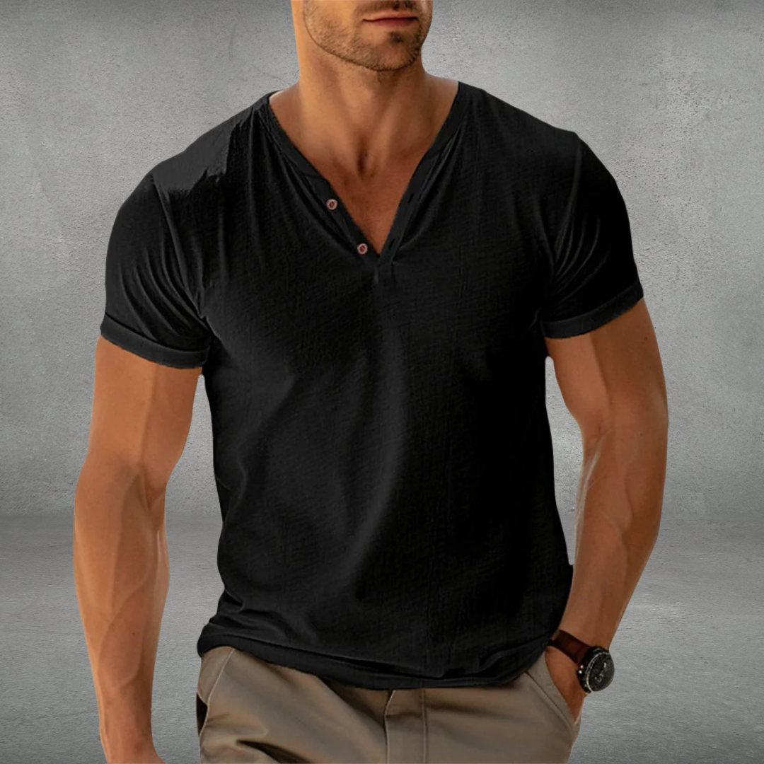 Men's Casual Short Sleeve Polo Shirt | Slim Fit
