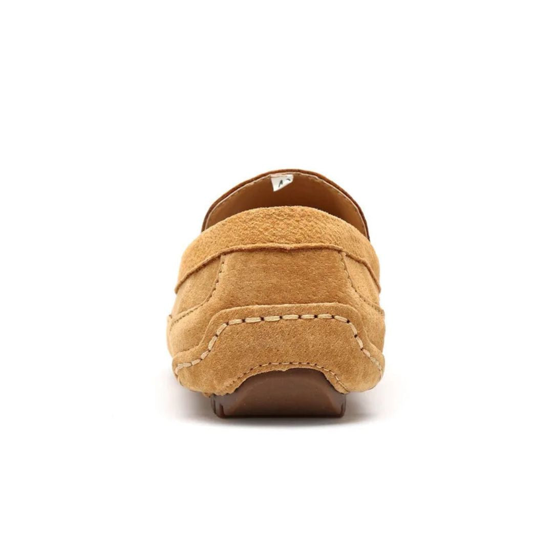 Men's Suede Loafers | Flat