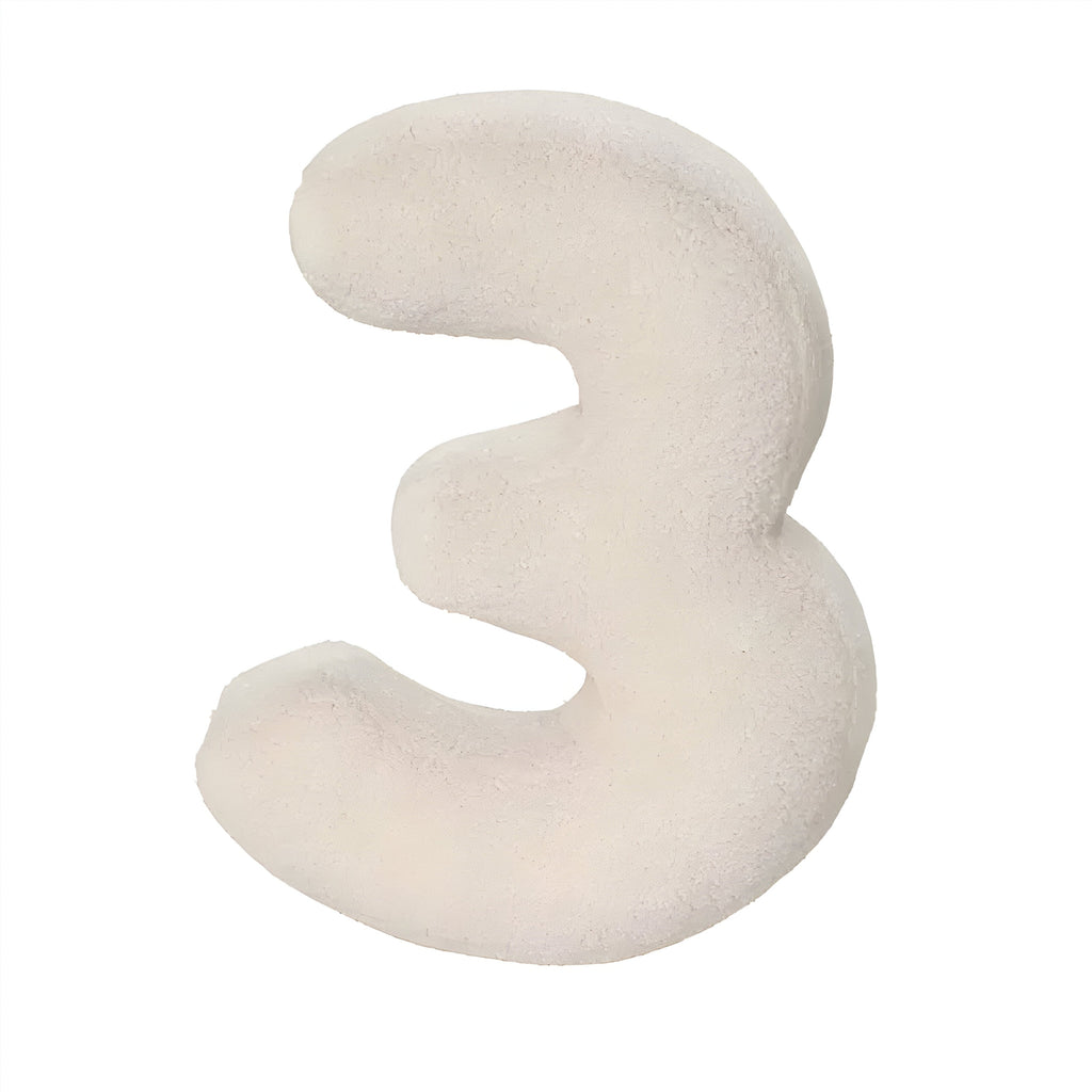 Customizable Plush Letter Cushion - Soft Decorative Accent for Sofa or Kids' Room
