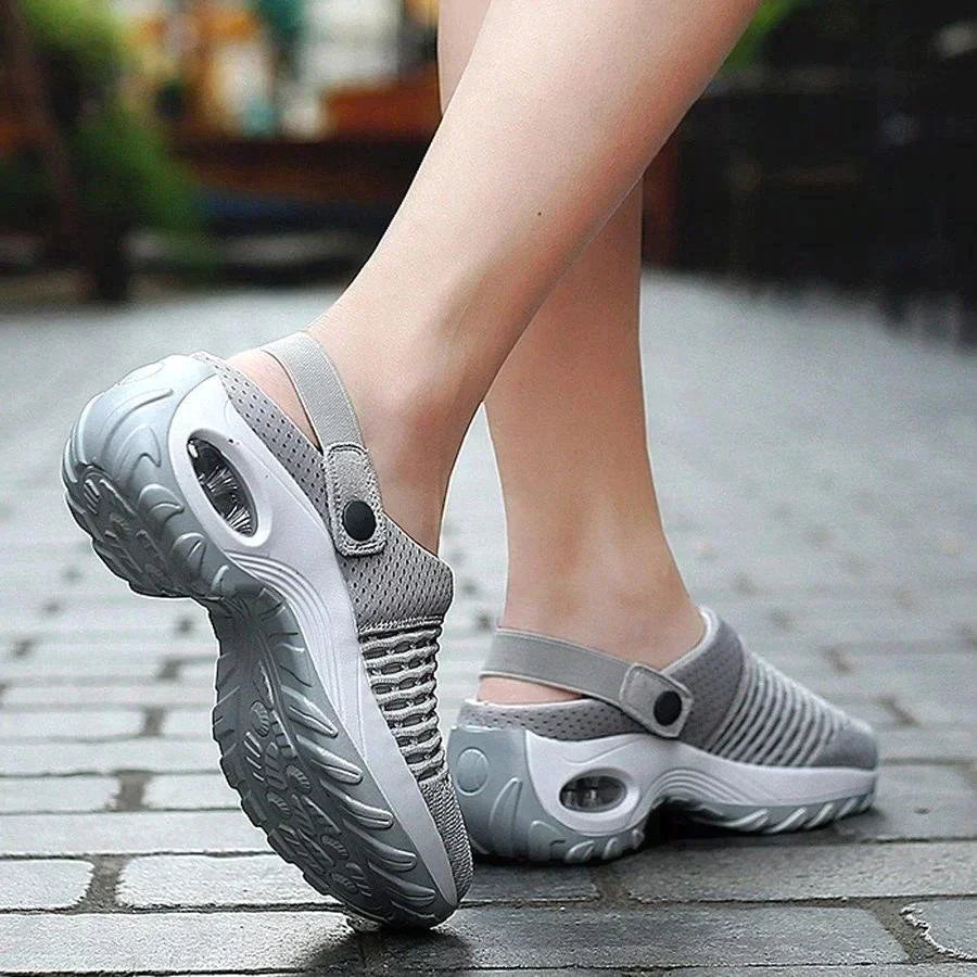Women's Platform Slip-On Sandals | Walking